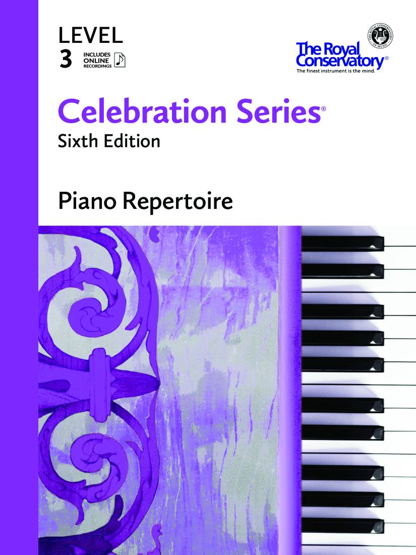 Celebration Series, Sixth Edition Level 3 Piano Repertoire - Book/Audio Online