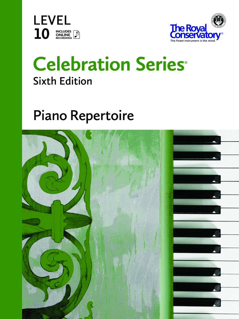 Celebration Series, Sixth Edition Level 10 Piano Repertoire - Book/Audio Online