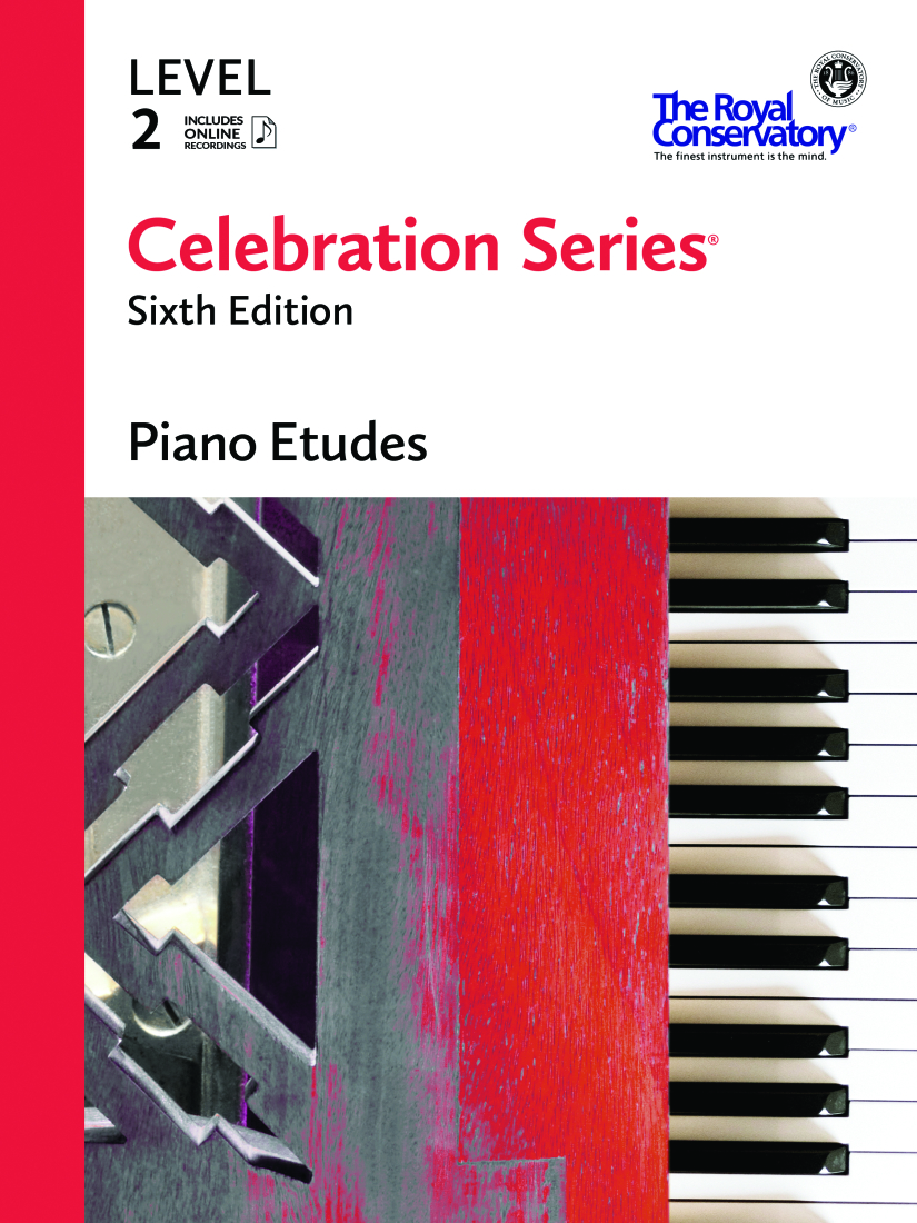 Celebration Series, Sixth Edition Level 2 Piano Etudes - Book/Audio Online