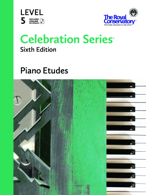Celebration Series, Sixth Edition Level 5 Piano Etudes - Book/Audio Online