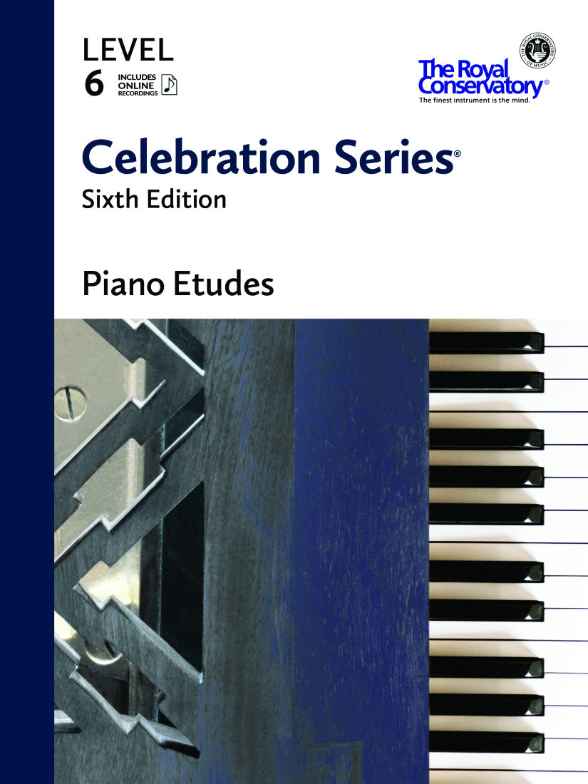 Celebration Series, Sixth Edition Level 6 Piano Etudes - Book/Audio Online