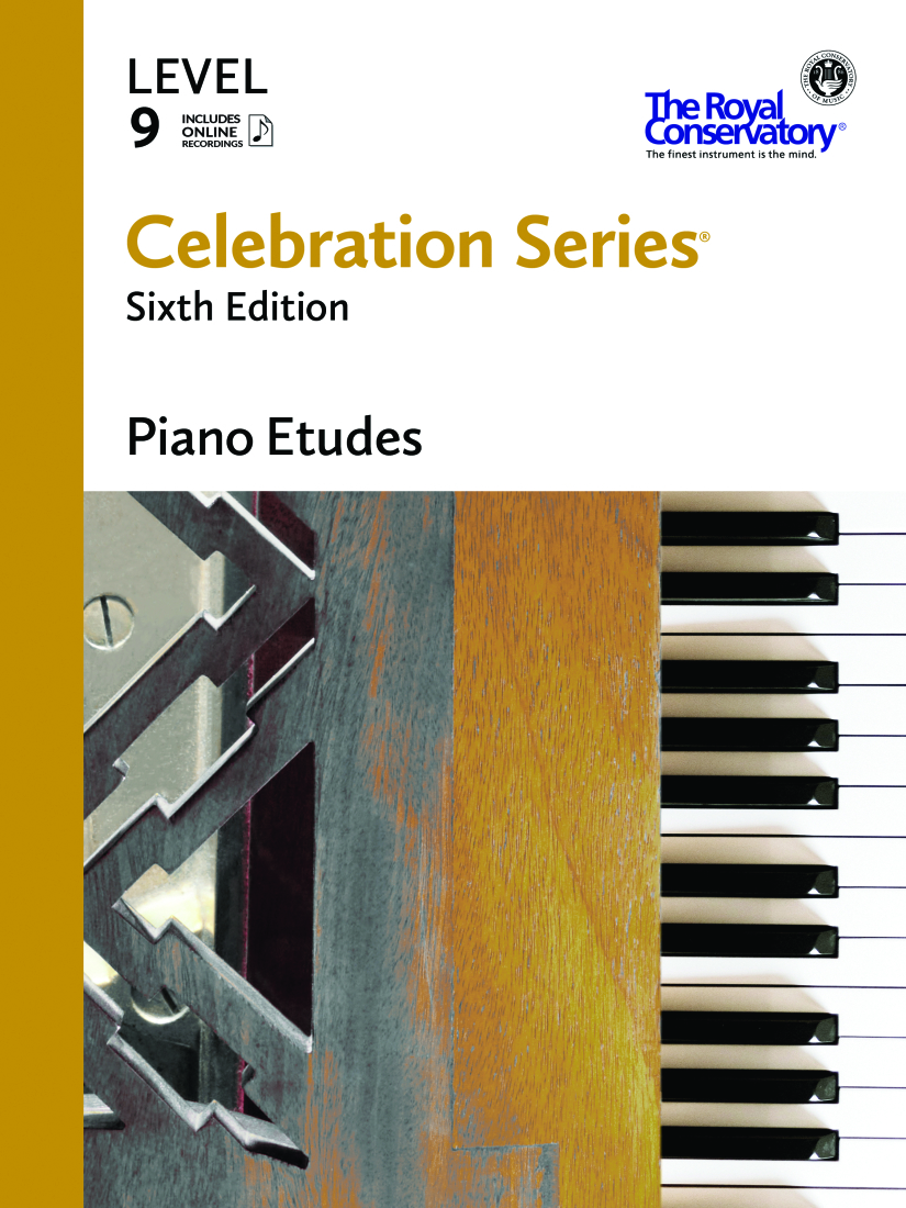 Celebration Series, Sixth Edition Level 9 Piano Etudes - Book/Audio Online