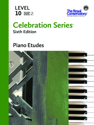Celebration Series, Sixth Edition Level 10 Piano Etudes - Book/Audio Online