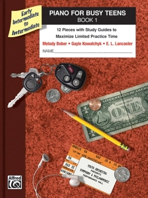 Alfred Publishing - Piano for Busy Teens, Book 1 - Piano - Book