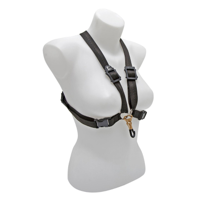 Alto/Tenor/Baritone Saxophone Harness with Metal Snap Hook - Extra Large