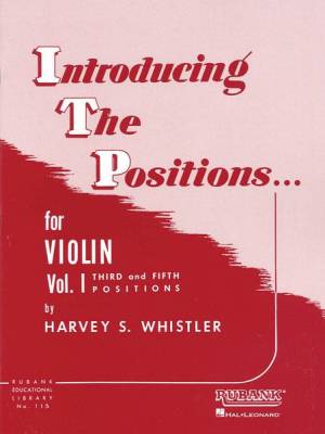Rubank Publications - Introducing the Positions for Violin