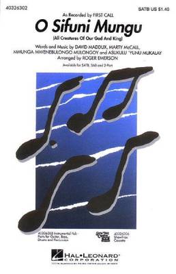 Hal Leonard - O Sifuni Mungu