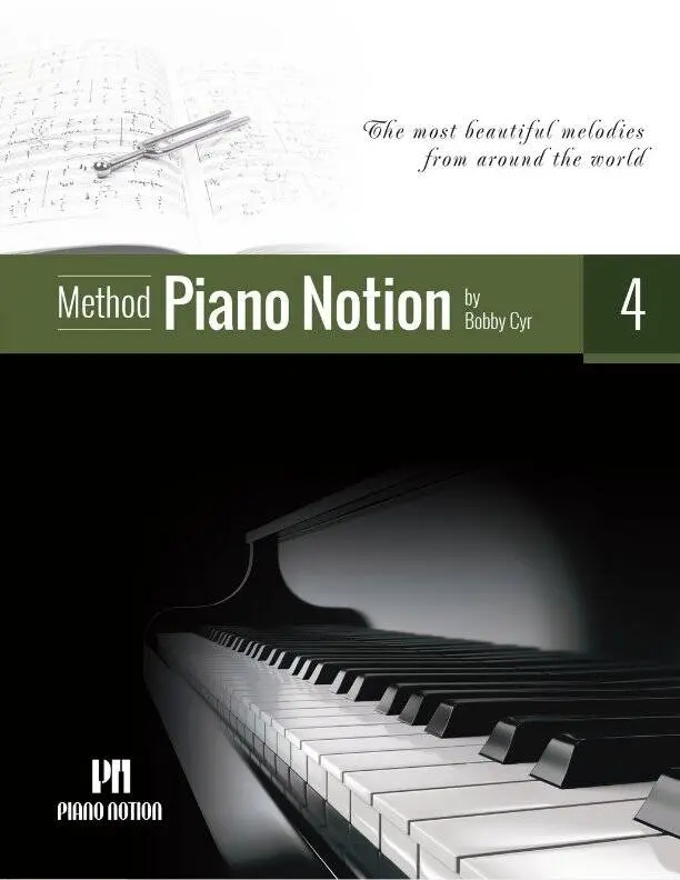 Piano Notion, Book Four (English, Revised 2024) - Cyr - Piano - Book
