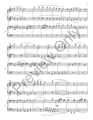 Bring a Torch, Jeannette, Isabella - Provencal Carol/Torian - Piano Duet (1 Piano, 4 Hands) - Book