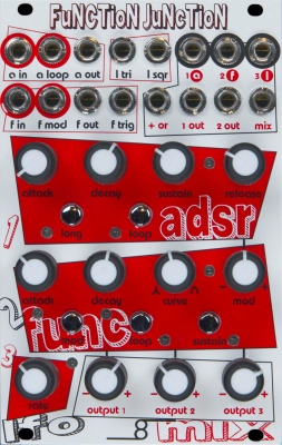 Cre8audio - Function Junction ADSR, Function Generator, LFO, & Mixer