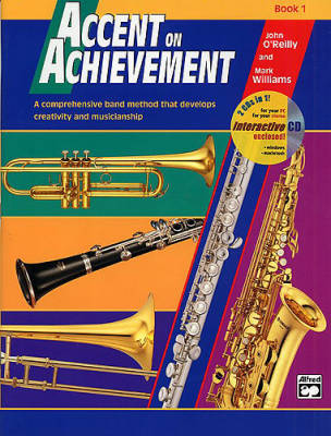 Alfred Publishing - Accent on Achievement Book 1 - Alto Sax