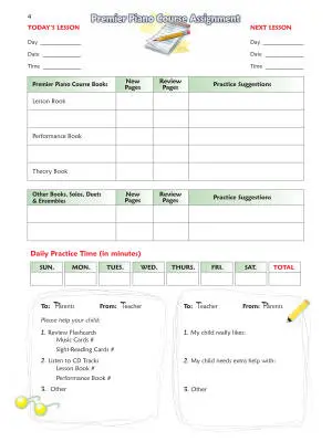 Premier Piano Course, At-Home 1B - Piano - Book