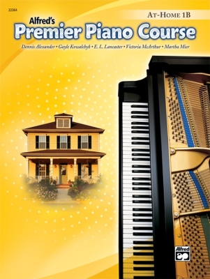 Alfred Publishing - Premier Piano Course, At-Home 1B - Piano - Book