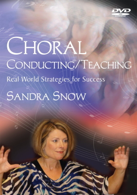 GIA Publications - Choral Conducting/Teaching: Real World Strategies for Success - Snow - DVD