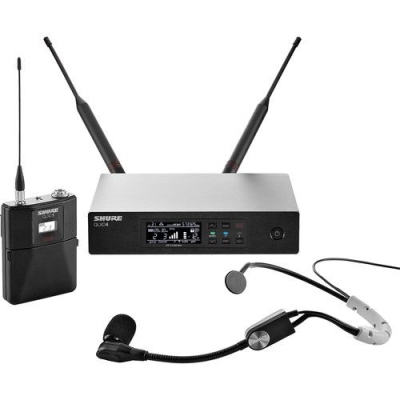Shure - QLXD14 Wireless System with SM35 Headworn Microphone (H50 Band)