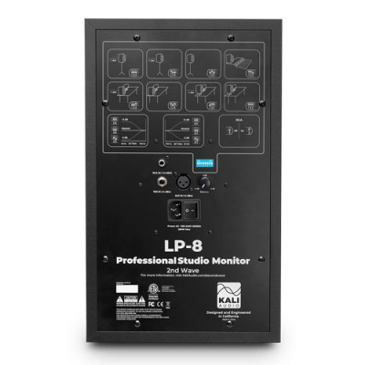 LP-8 v2 8\'\' Powered Studio Monitor - Black (Single)