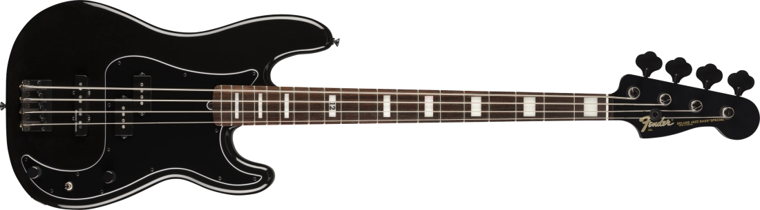 Duff McKagan Deluxe Precision Bass, Rosewood Fingerboard, with Gigbag -  Black