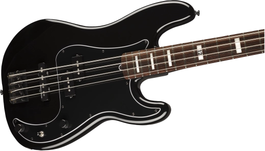 Duff McKagan Deluxe Precision Bass, Rosewood Fingerboard, with Gigbag -  Black