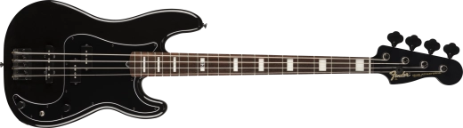 Fender - Duff McKagan Deluxe Precision Bass, Rosewood Fingerboard, with Gigbag -  Black