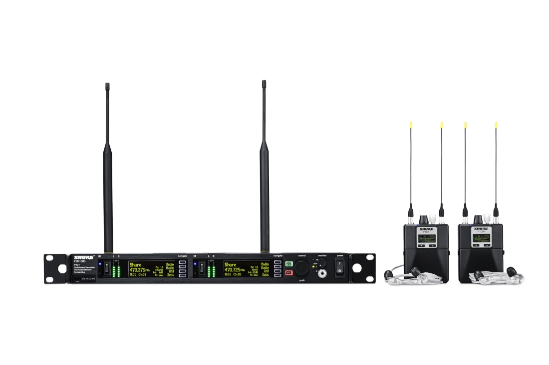 P10TR+425CL Dual Wireless PSM1000 System with SE425 Earphones (G10 Band)