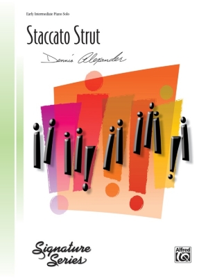 Alfred Publishing - Staccato Strut Alexander Piano Partition individuelle