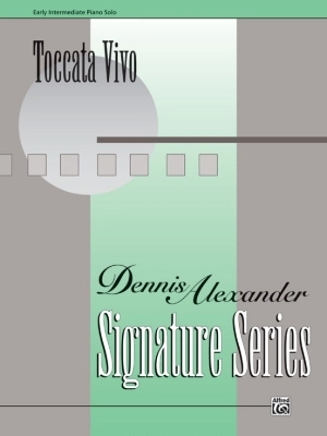 Alfred Publishing - Toccata Vivo - Alexander - Piano - Sheet Music