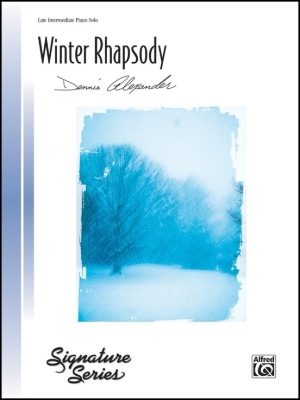 Alfred Publishing - Winter Rhapsody Alexander Piano Partition individuelle