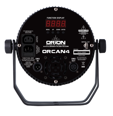 ORCAN4 High Output RGBWA+UV LED Par Can