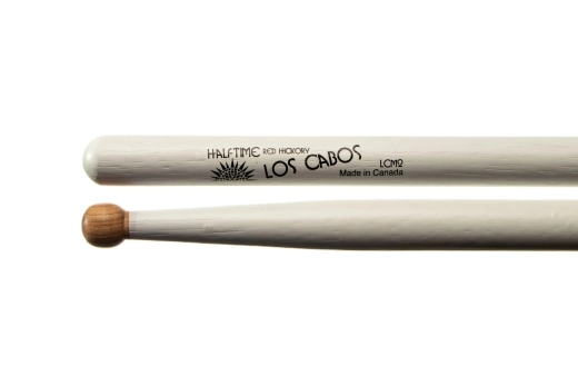 Los Cabos Drumsticks - Halftime Red Hickory Ball Tip Drumsticks