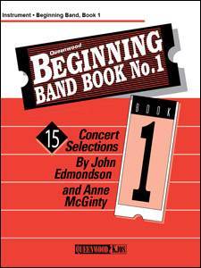 Queenwood Publications - Beginning Band Book No. 1 - Percussion