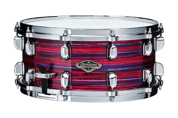 Starclassic Walnut/Birch 6.5x14\'\' Snare - Lacquer Phantasm Oyster