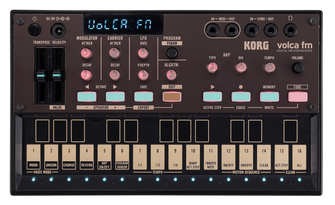 Volca FM2 Digital FM Synthesizer with Sequencer