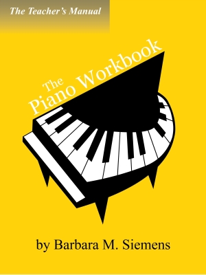 Barbara Siemens - The Piano Workbook, Teachers Manual - Siemens - Piano - Book