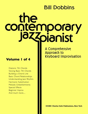 Charles Colin Publications - Contemporary Jazz Pianist Vol.1 - Dobbins - Piano - Book