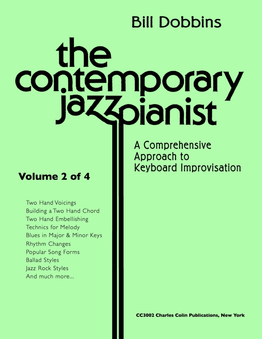 Contemporary Jazz Pianist Vol.2 - Dobbins - Piano - Book