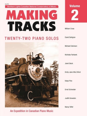 Making Tracks Vol 2: An Expedition in Canadian Piano Music - Piano - Book