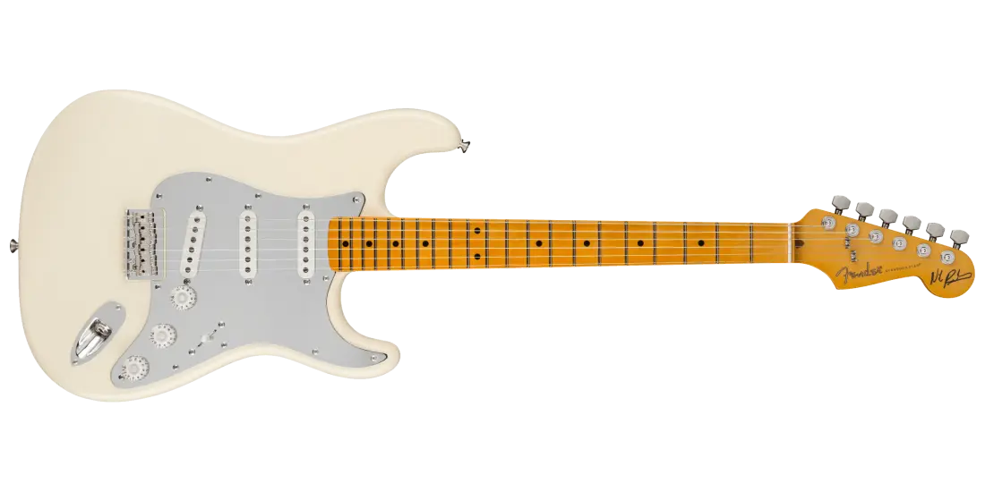 Nile Rodgers Hitmaker Stratocaster, Maple Neck - Olympic White