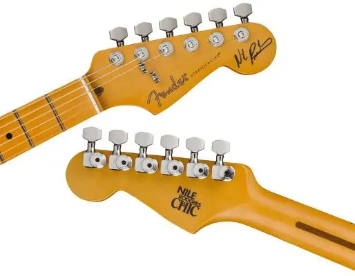 Nile Rodgers Hitmaker Stratocaster, Maple Neck - Olympic White
