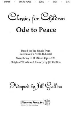 Shawnee Press Inc - Ode to Peace