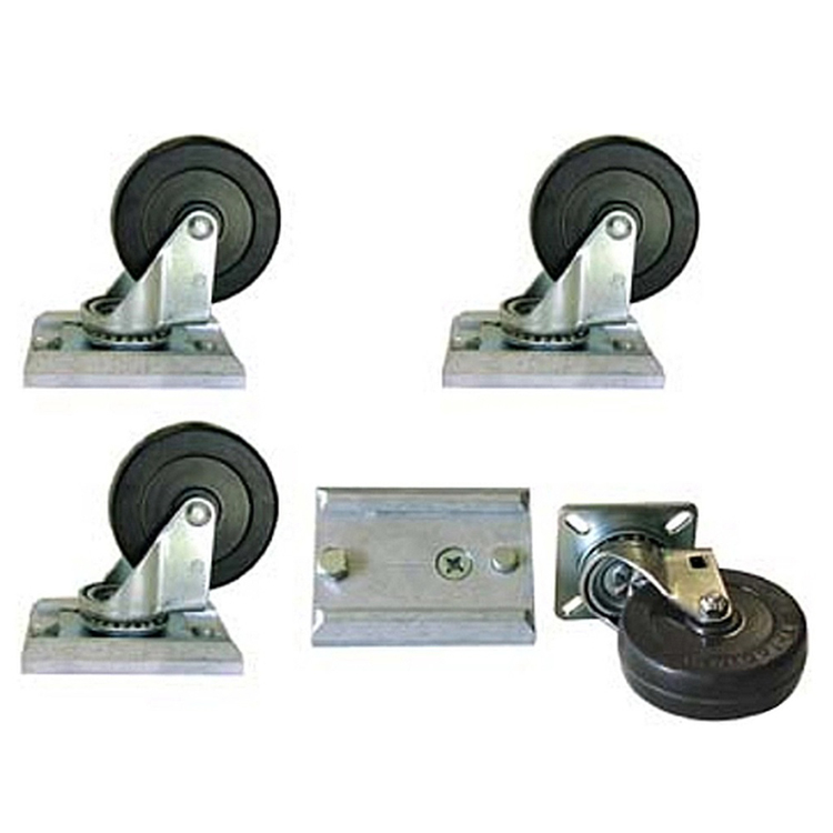 Set of 2\'\' Casters with Mounting Plate