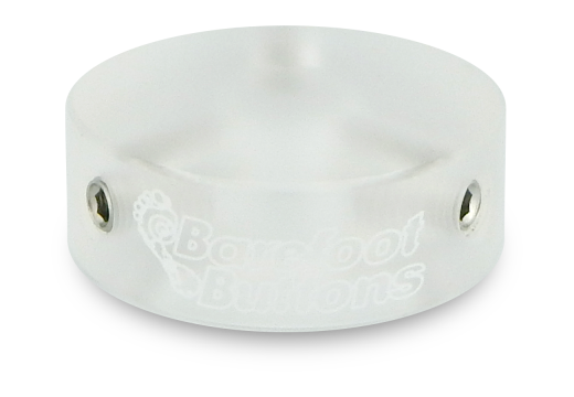 Barefoot Buttons - V2 Standard Footswitch Cap - Acrylic Clear