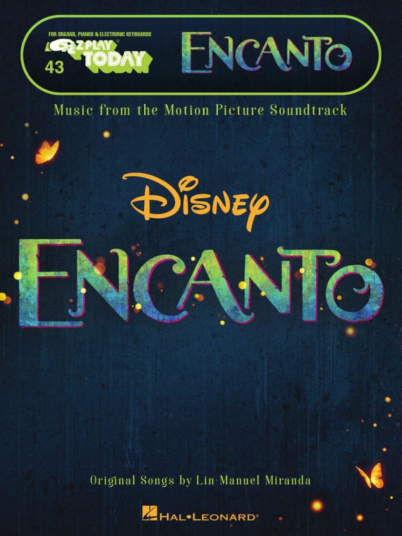 Encanto, Music from the Motion Picture Soundtrack: E-Z Play Today #43 - Miranda - Electronic Keyboard - Book