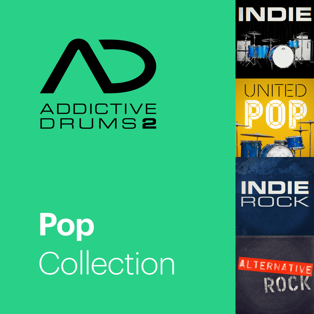 Addictive Drums 2: Pop Collection - Download