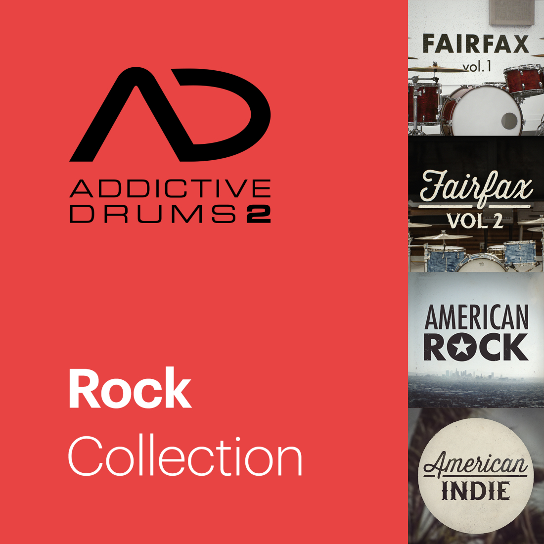 Addictive Drums 2: Rock Collection - Download