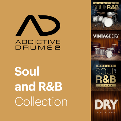 XLN Audio - AddictiveDrums2: collection Soul & R&B