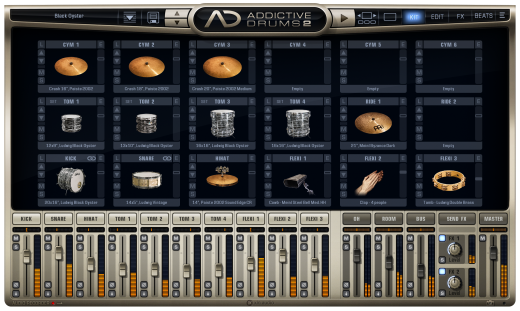 Addictive Drums 2: Black Oyster ADpak - Download