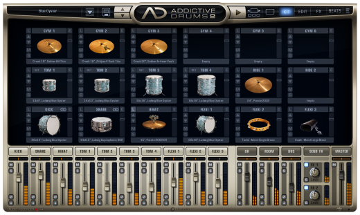 Addictive Drums 2: Blue Oyster ADpak - Download