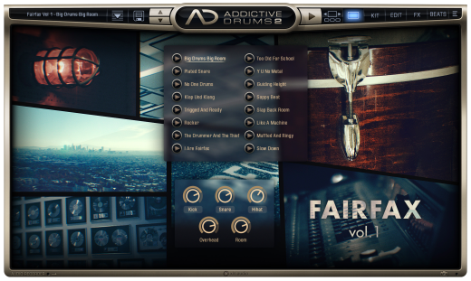 Addictive Drums 2: Fairfax Vol. 1 ADpak - Download