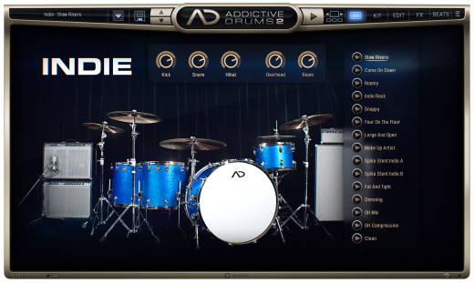 Addictive Drums 2: Indie ADpak - Download
