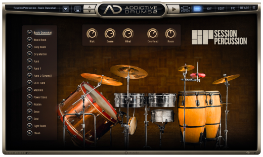 Addictive Drums 2: Session Percussion ADpak - Download